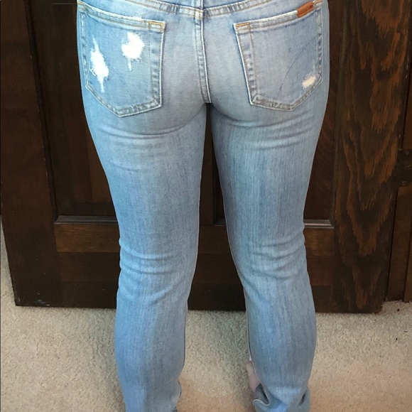 Joe’s Jeans - Light wash ripped skinny ankle - Picture 8 of 9